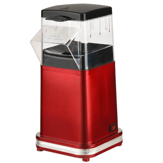 2020 new metallic red hot air popcorn maker