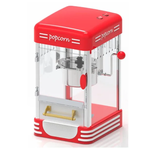 Home use stir popcorn maker