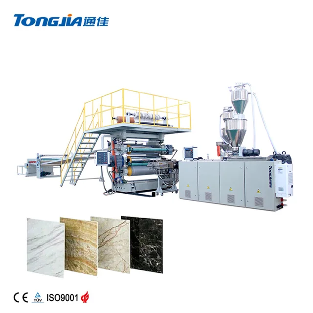 Stone Plastic CompositeDecoration Board Production Line