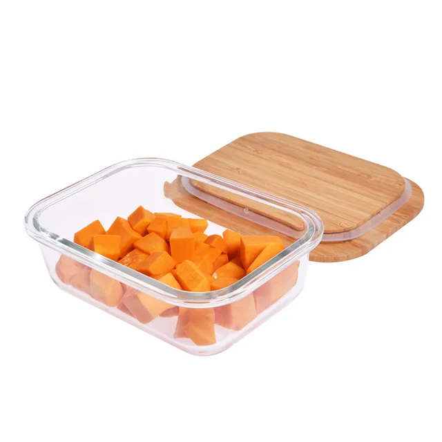 Glass food storage containers
