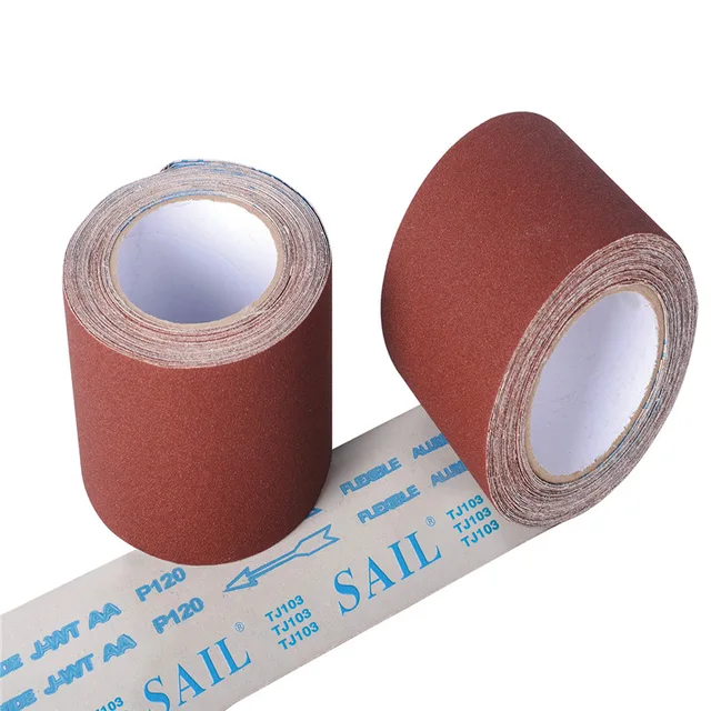 Hand use abrasive cloth roll TJ103