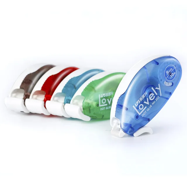 Dot Glue Tape Roller Double Faced Adhesive Glue Tape Runner