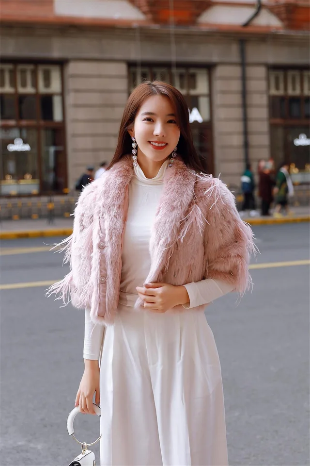 Fake Fur Short Jacket
