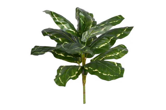 Artificial fabric leaves X 12 set of leaves