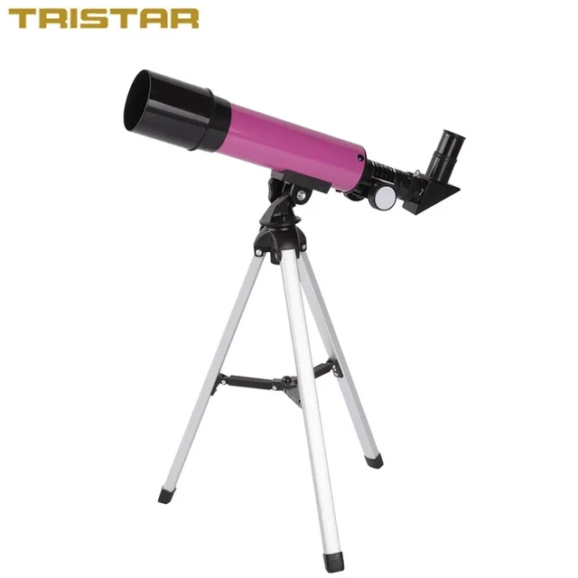 Factory price student children sighting sky pink 50360 refractor astronomical telescope