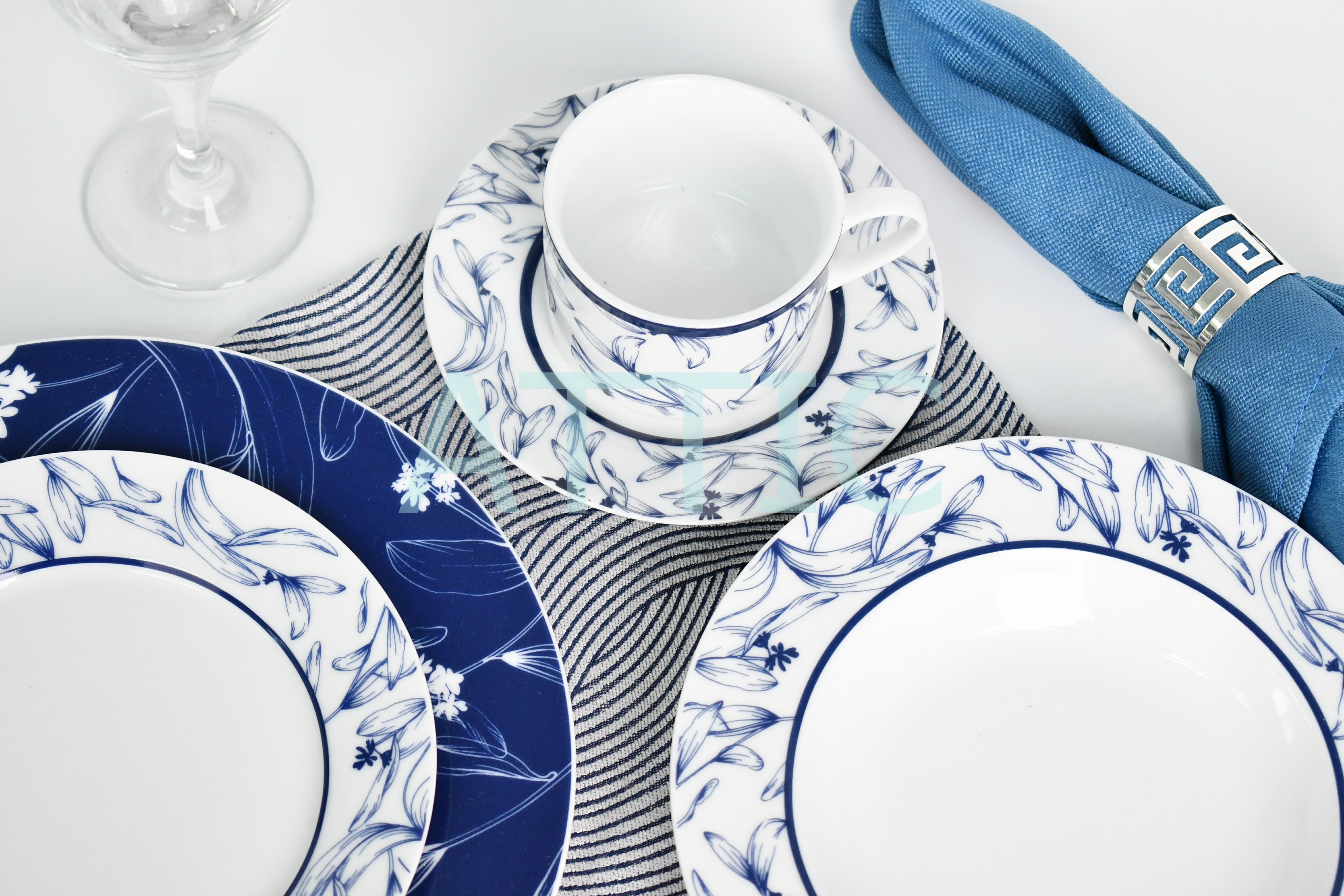 19pcs porcelain dinner set