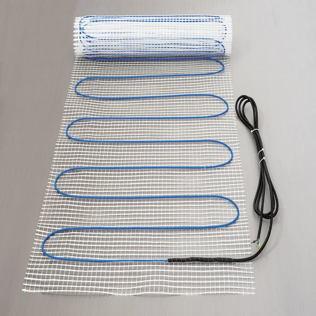 Underfloor in-screed heating mat