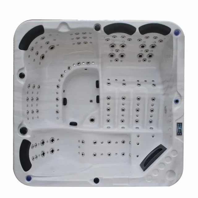 Outdoor massage bathtub