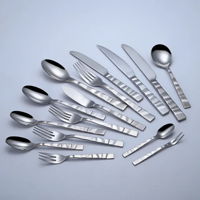 Flatware Dining Tableware Gold Plated Eco Friendly Stainless Spoon Knives Fork Knife Baby Cutlery Set