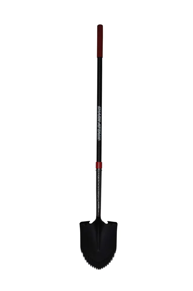 Long Pe-Coated Fiberglass Handle Round Point Shovel