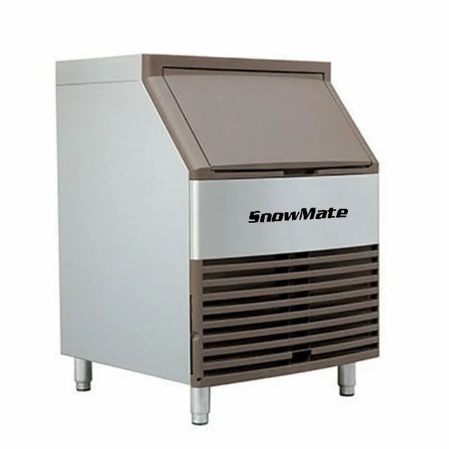 Self-Contained Flow water 60kgs Cube Ice Maker For Bar use