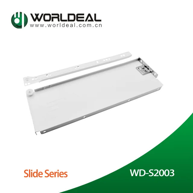 Metal box drawer slide
