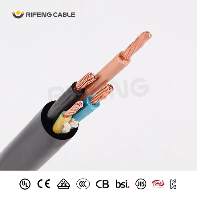 Industrial level rubber cable