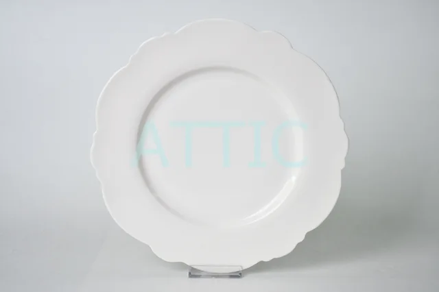 10.75” new bone china wave shape dinner plate