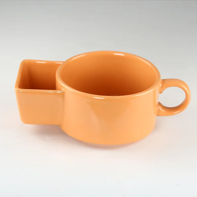 Ceramic mug Biscuit ceramic cup