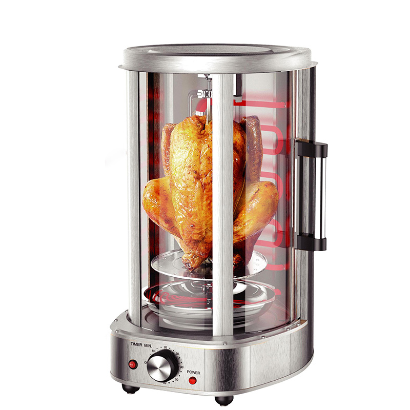 Vertical Rotisserie Grill, Donner Maker, Titanium model TB23A-1