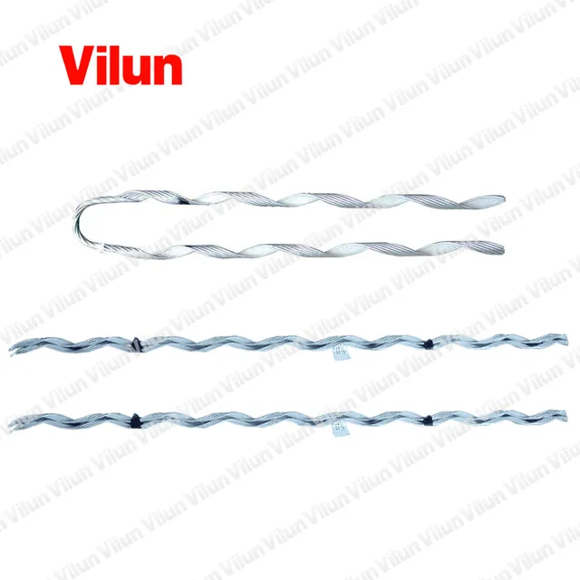 Limited, medium tension clamp for ADSS fiber optical cables