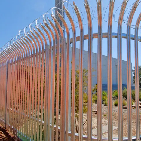 10 years quality warranty palisade fence