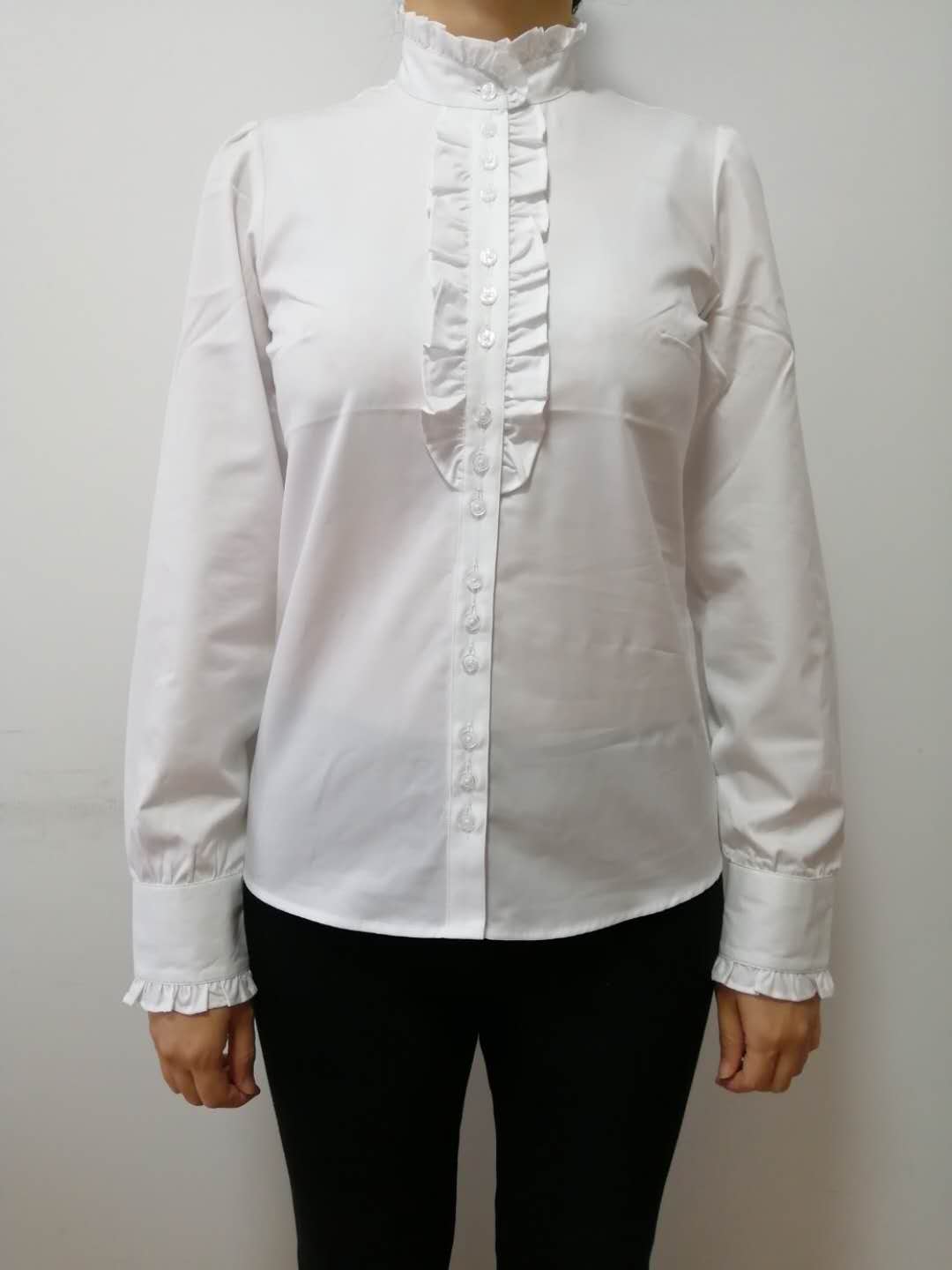 Ladies shirt ladie,s blouses women shirt, wovennon-iron office