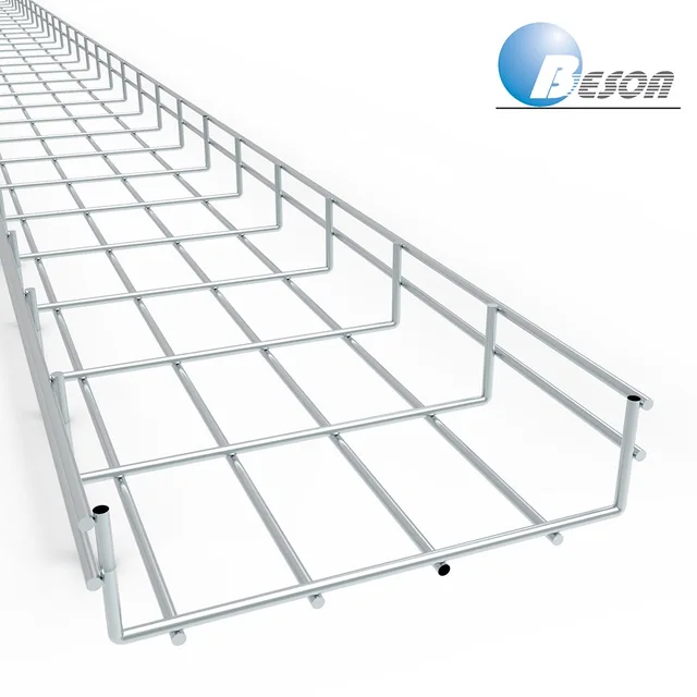 Light duty wire mesh cable tray