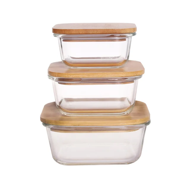 Glass food storage