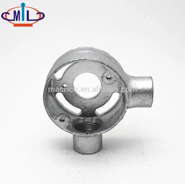25mm malleable extension angle box conduit accessories