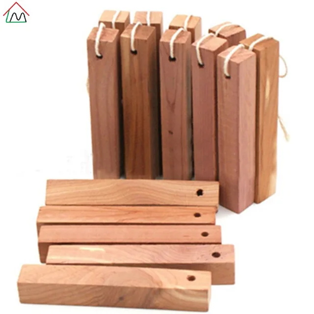 Natural deodorant anti moth cedar blocks