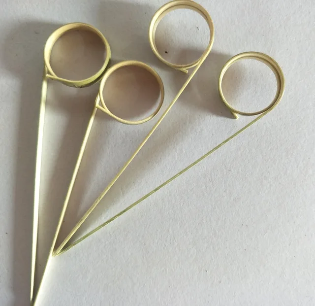 Bamboo looped skewer /bbq skewer