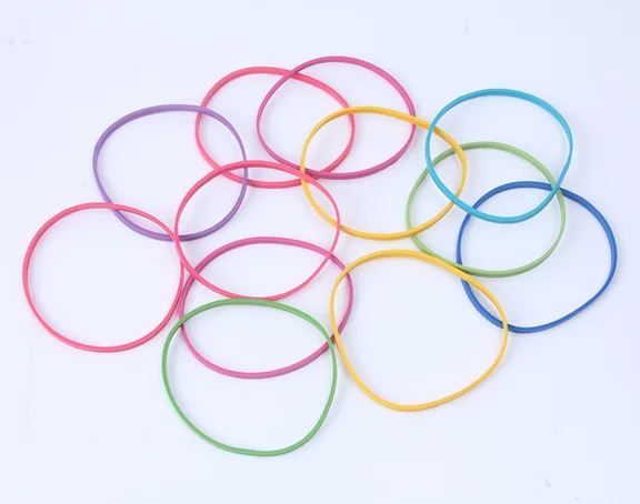 #50X3 Rubber band，Assorted color rubber bands,colorful rubber bands,elastic