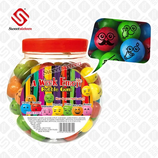8g Printing Ball Bubble Gum