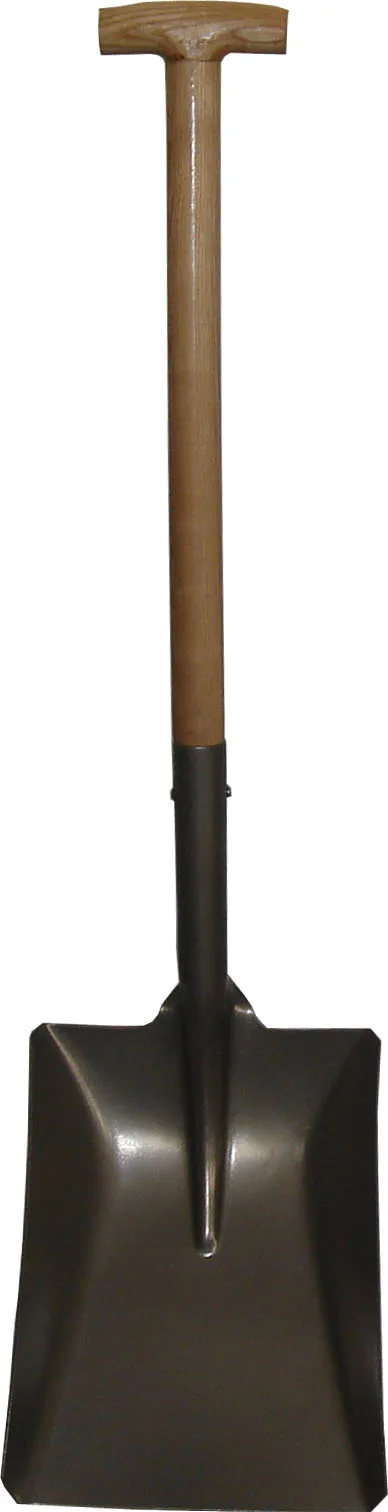 Sq mouth no4 28" ash T/Hdl Shovel