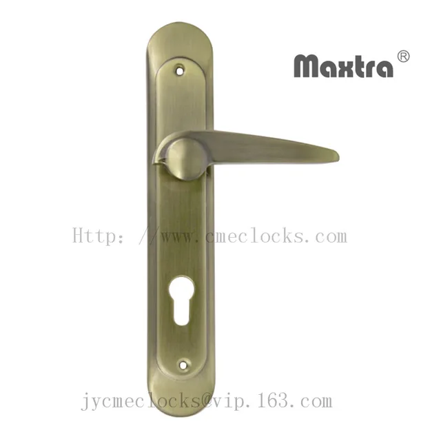 Steel plate with alu. handle