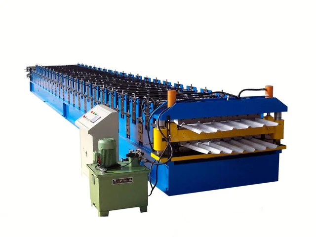 Double layer roof roll forming machine