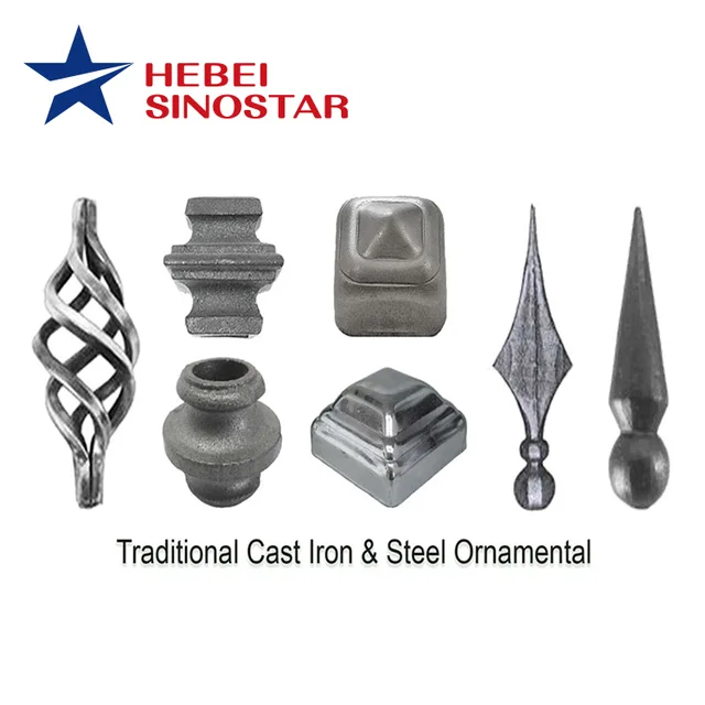 Wrought Iron Spearheads