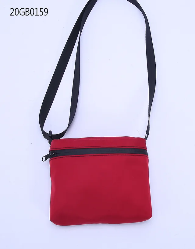 Nylon cross over bag