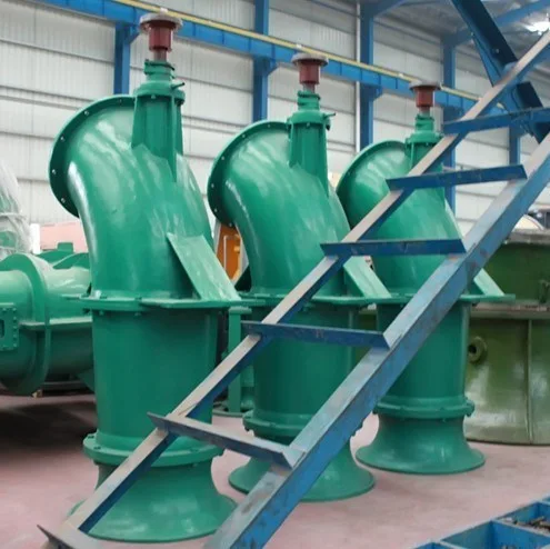 Vertical axial-(mixed)-flow pump