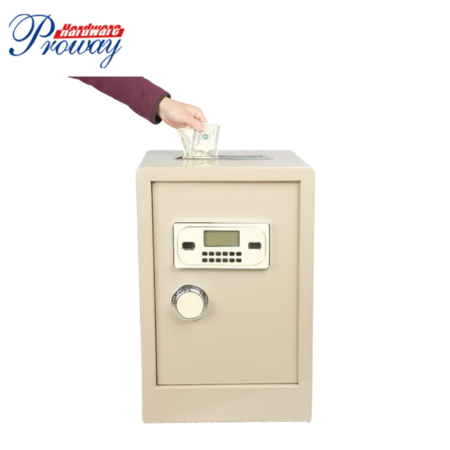 Heavy duty electronic deposit safe box