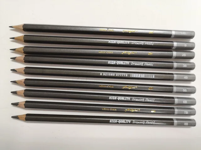 Combination set of sketch pencils