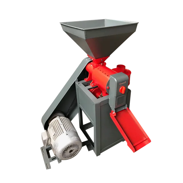 Small commercial rice mill machine