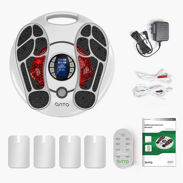 Chinese manufacturer smart home to promote blood circulation micro current stimulation foot massager foot physiotherapy device