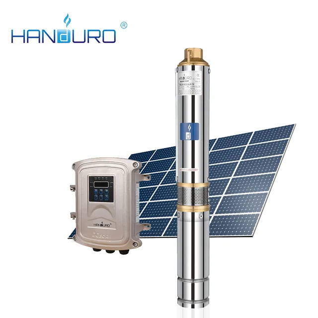 3inch plastic impeller solar water pump 72v-600w