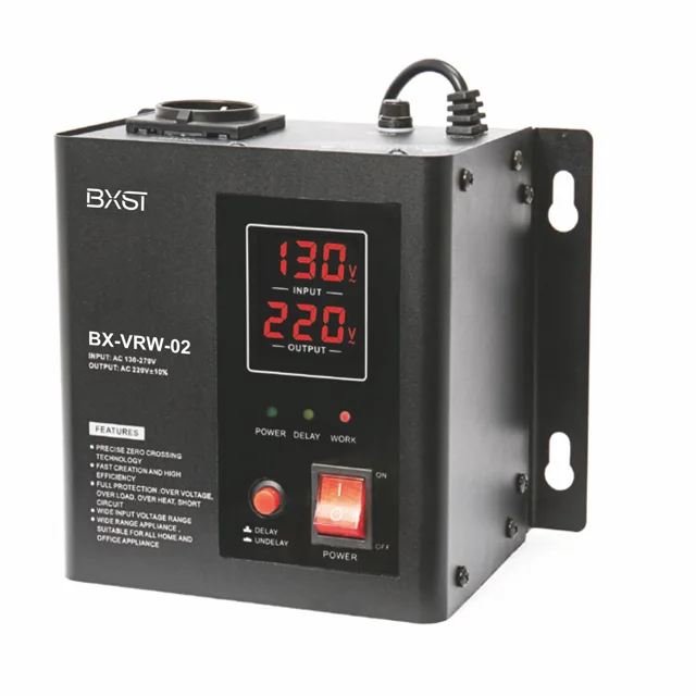 BX-VRW02 220V LED Digital AC Stable Small Size Direct Power Voltage Regulator Stabilizer