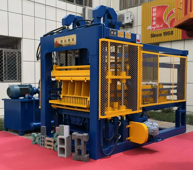 QT8-15 automatic concrete block making machine cement brick making machine