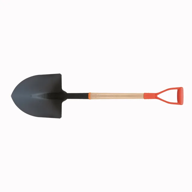 Round Shovel Wooden Handle Pb PVC Grip