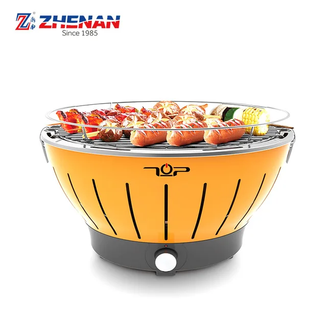 Mini Barbeque Electrical Smokeless Charcoal Bbq Grill ZNBBQ8801