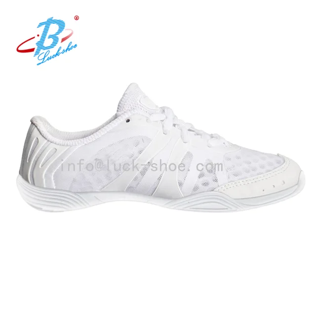 Women training shoes lightweight white competition cheerleading shoes jumping team shoes
