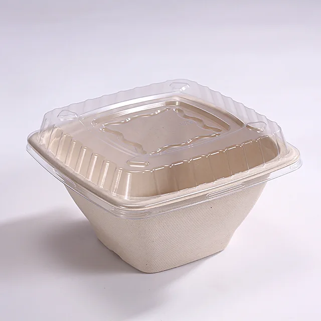 Pet lid for square bowl