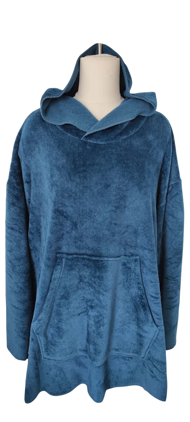 Ladies oversize oodie supersoft sherpa