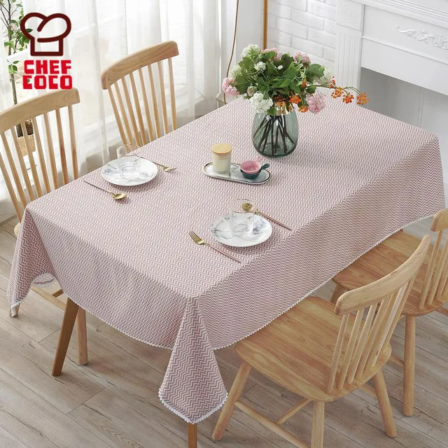 Polyester table cloth