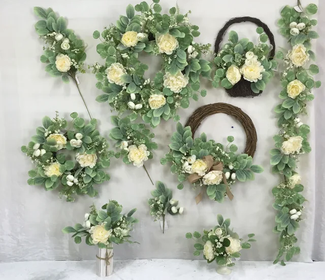 Spring Decorations(Wreath,garland,pick）